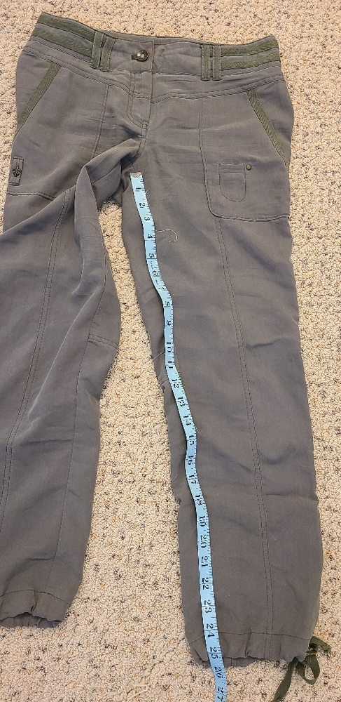 Cache Crop Pants With Ties. - image 5